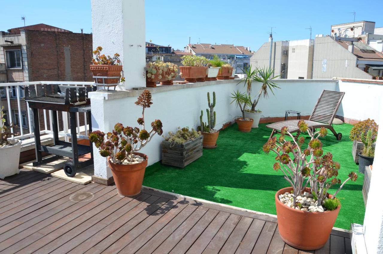 Barcelona Sunny Terrace Apartment Bagian luar foto